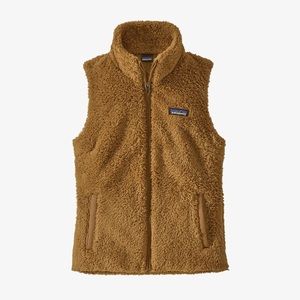 Patagonia Los Gatos Fleece Vest Nest Brown sz XL WOMENS